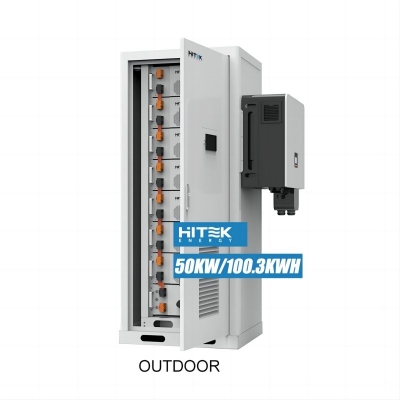 Hitek 50Kwh Outdoor 50Kw Solar System Set 50000W Watt Home Energy Complete Off Grid Solar Battery Storage Systems