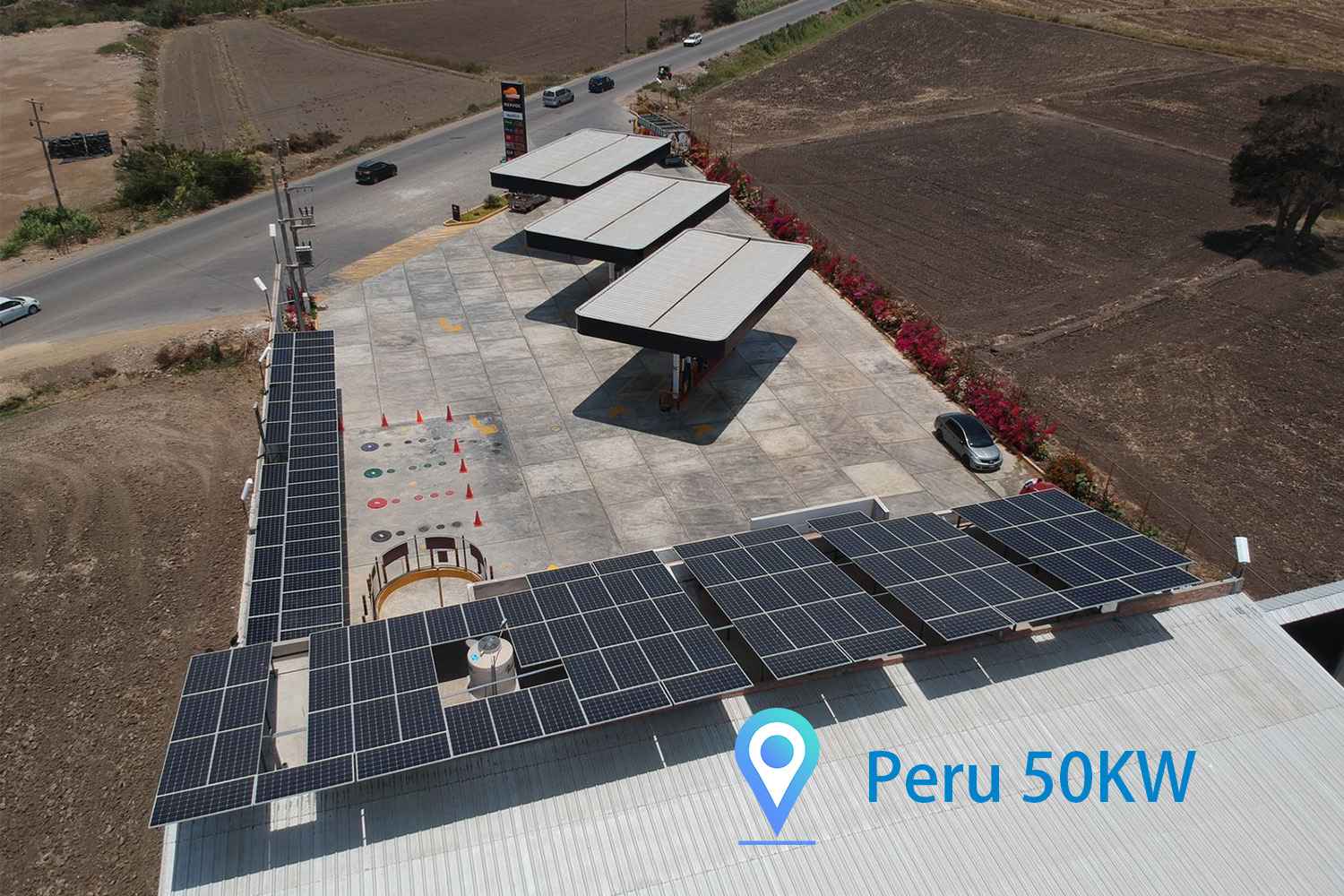 PERU 50KW Hybrid Solar System