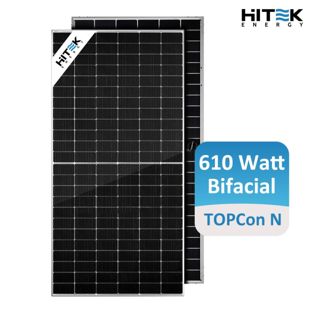 HITEK Mono Topcon Bifacial Double Glass