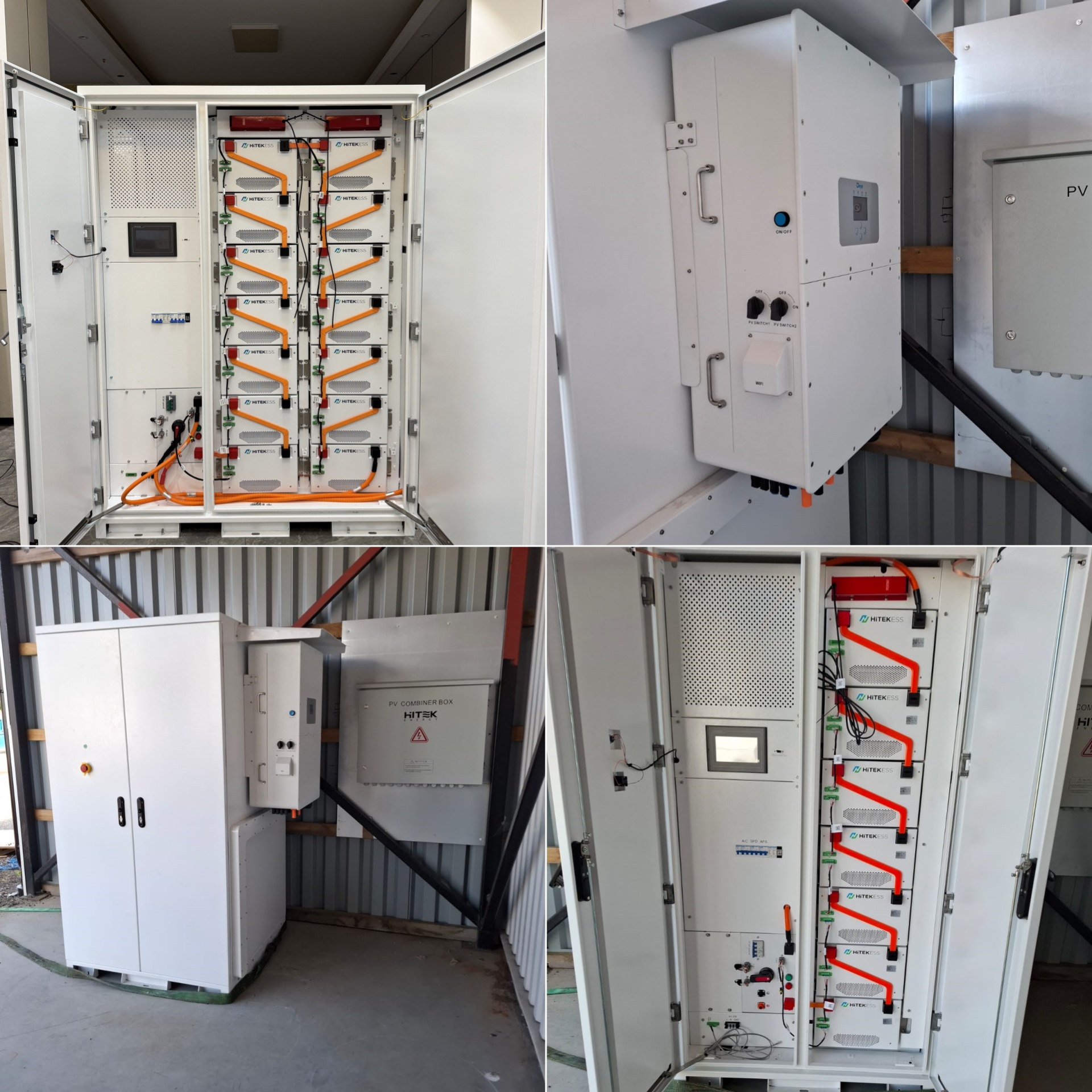 HITEKESS 200KWH Outdoor Cabinet Projekt