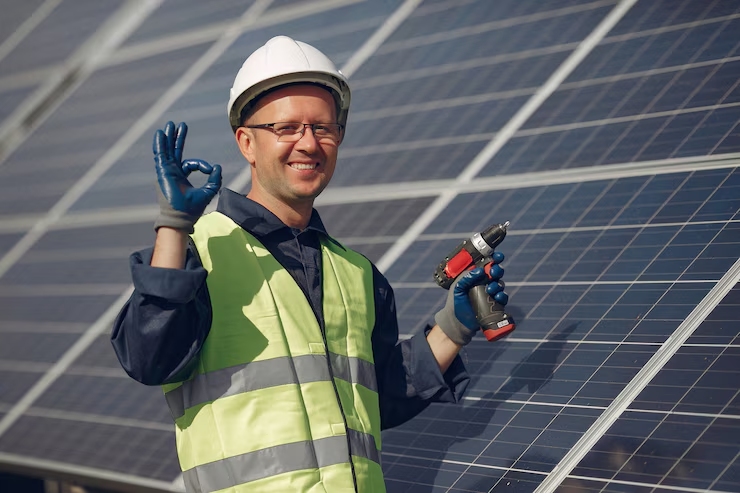 manter o painel solar