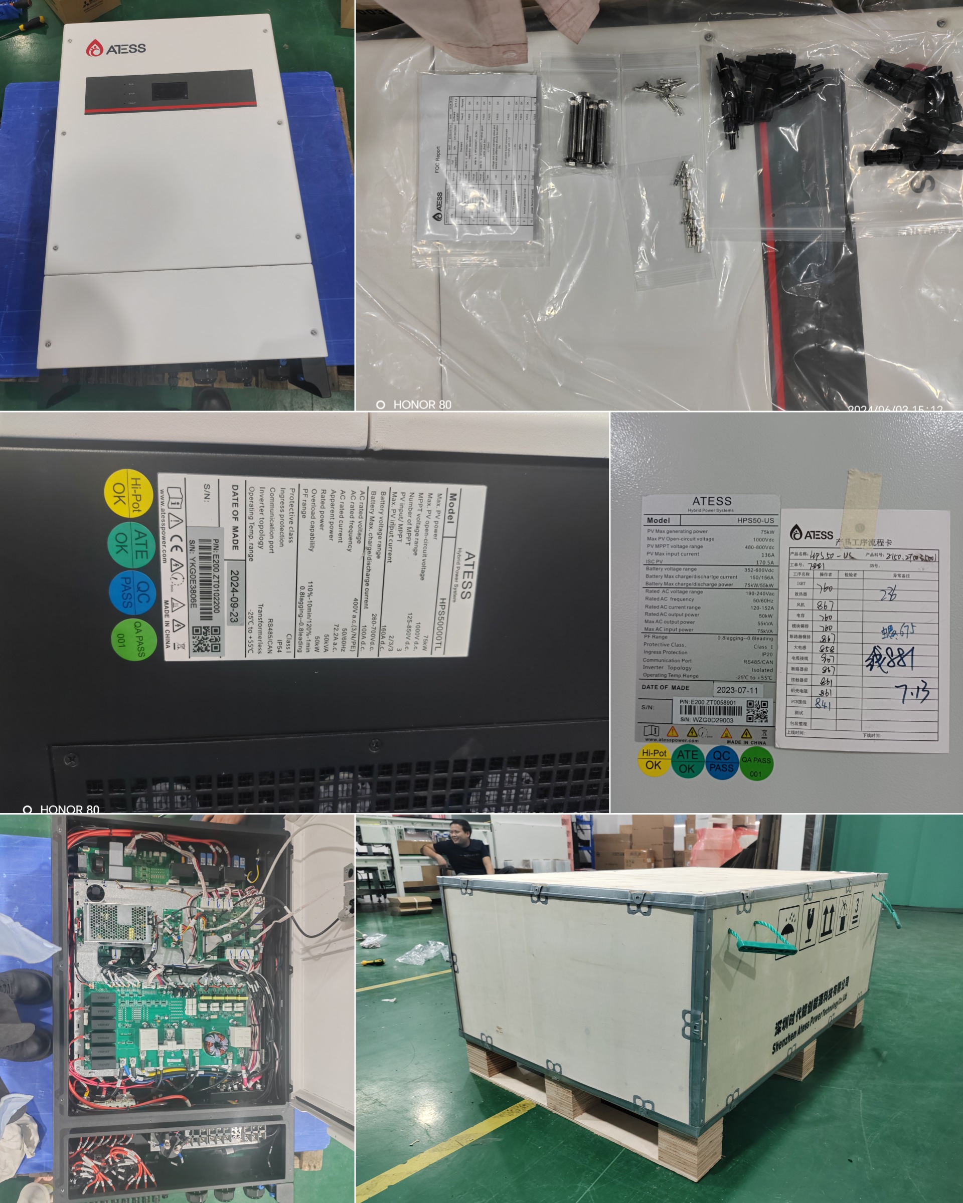 HITEK ENERGY 50kw solar inverter details
