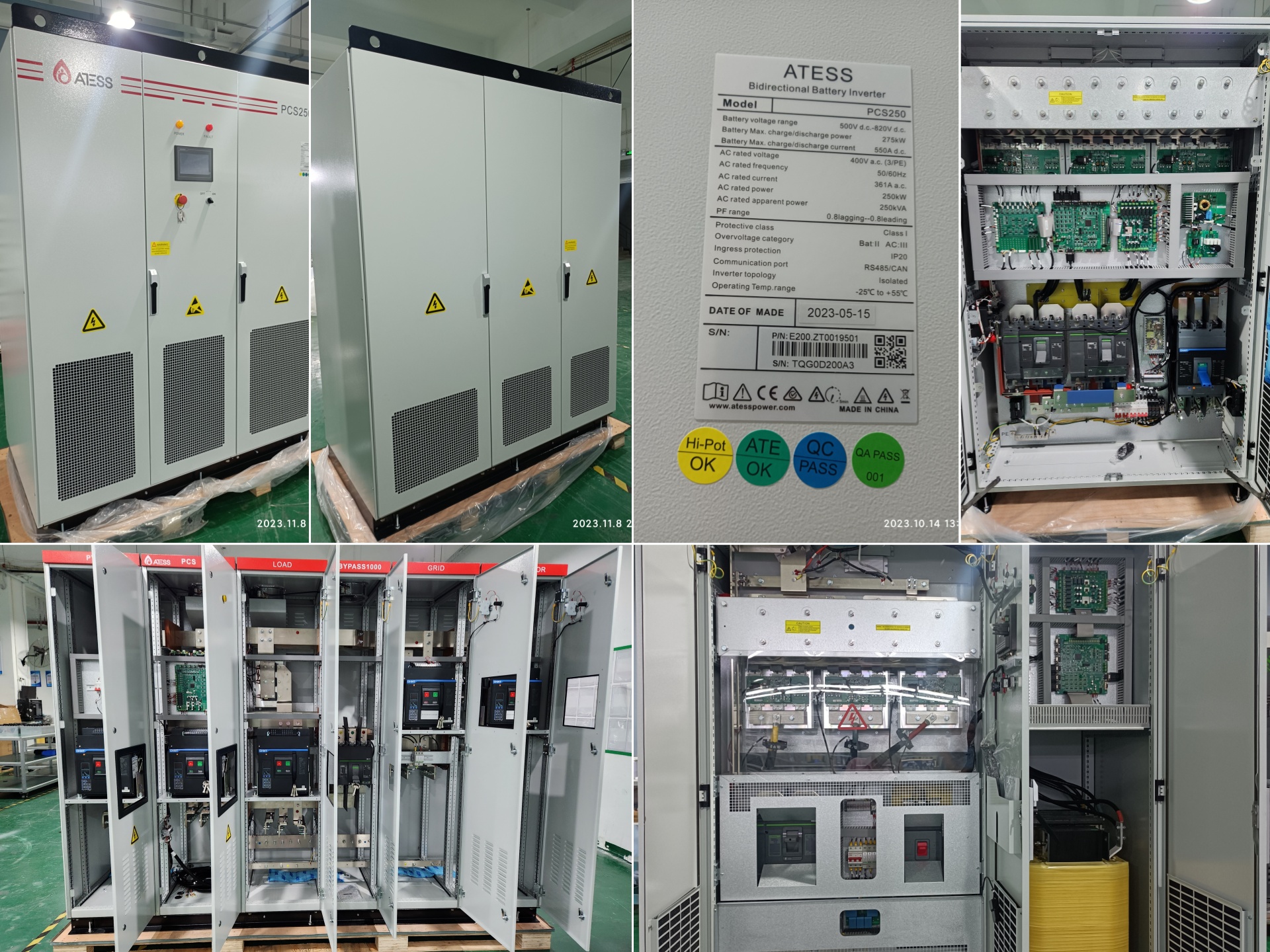 HITEK ENERGY PCS Inverter Details