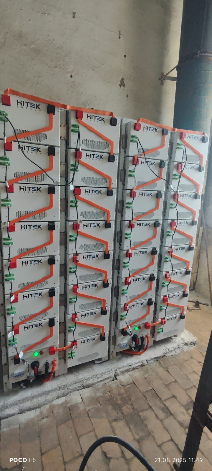 HITEKESS 100kw 430.08KWH أوكرانيا