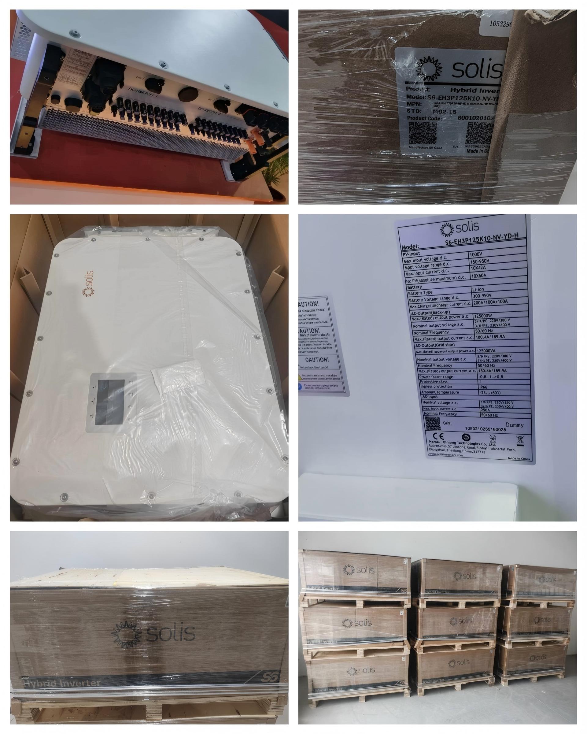 Solis 125kw inverter details