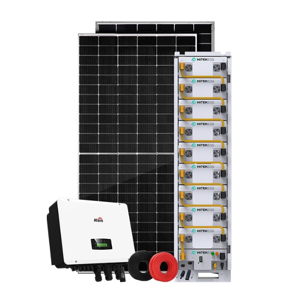 15kW 20kW 30kW Wohnhybrid Solarenergiesystem