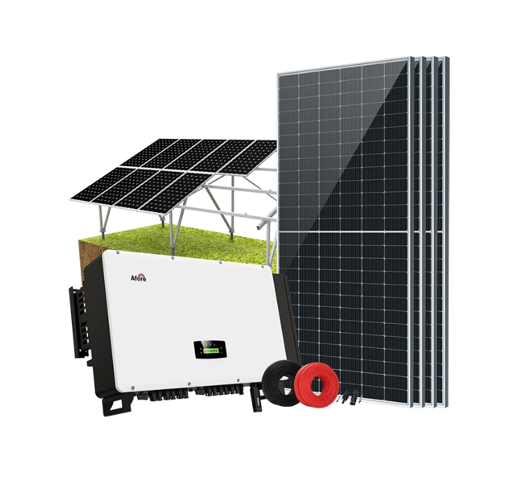 HITEK 1MW On Grid Solar System with String Inverters