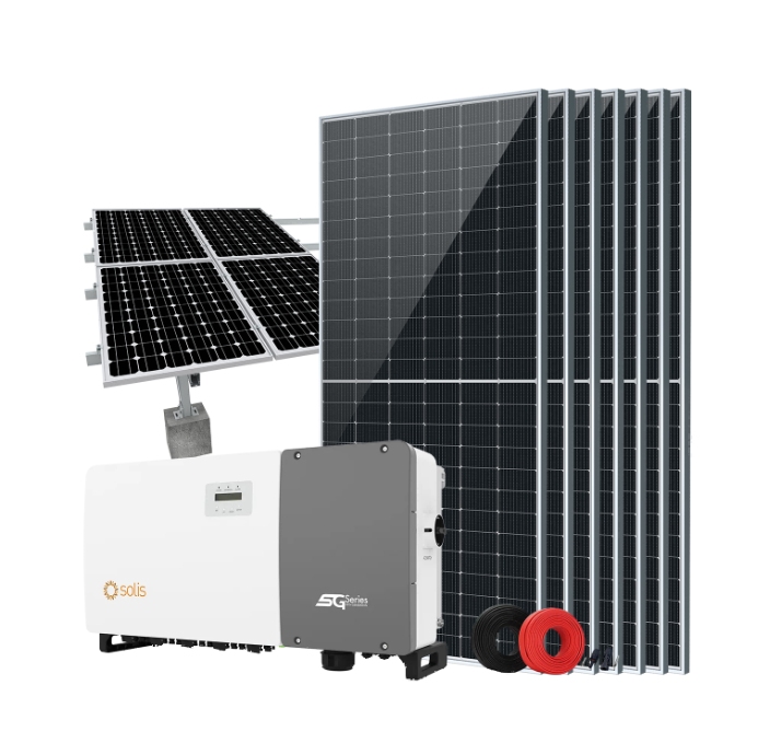 HITEK 2MW 3MW Grid Tied Solar System with String Inverters