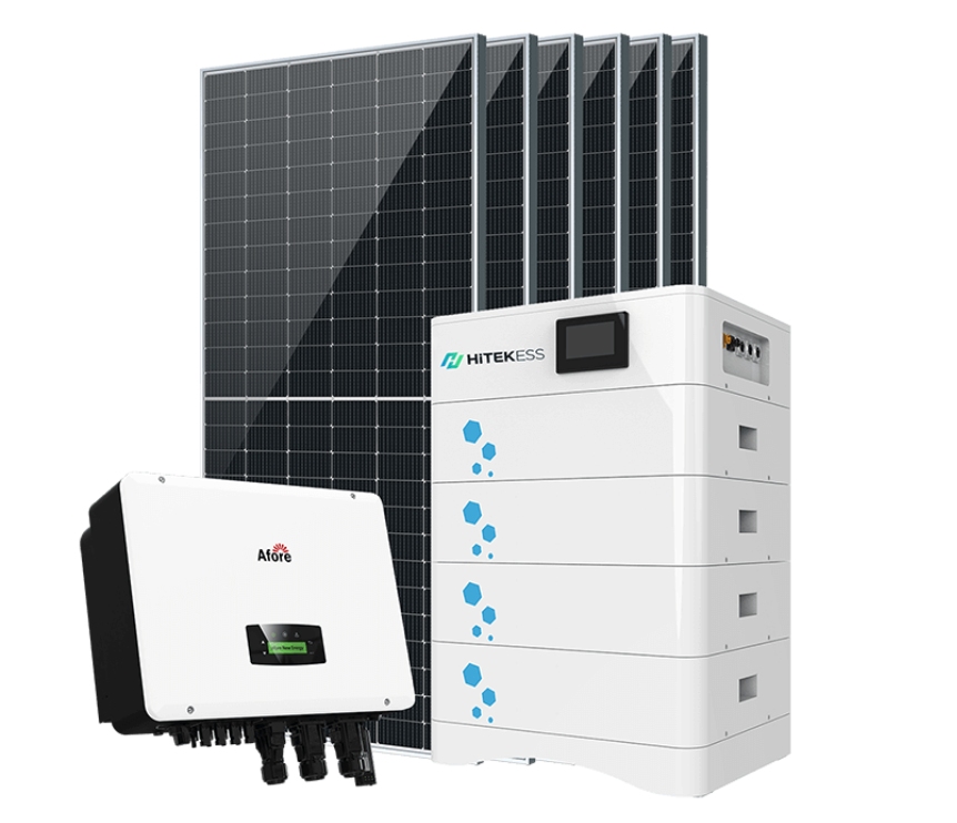 20KW Hybrid Home Solar System with 40KWH Lithium Battery
