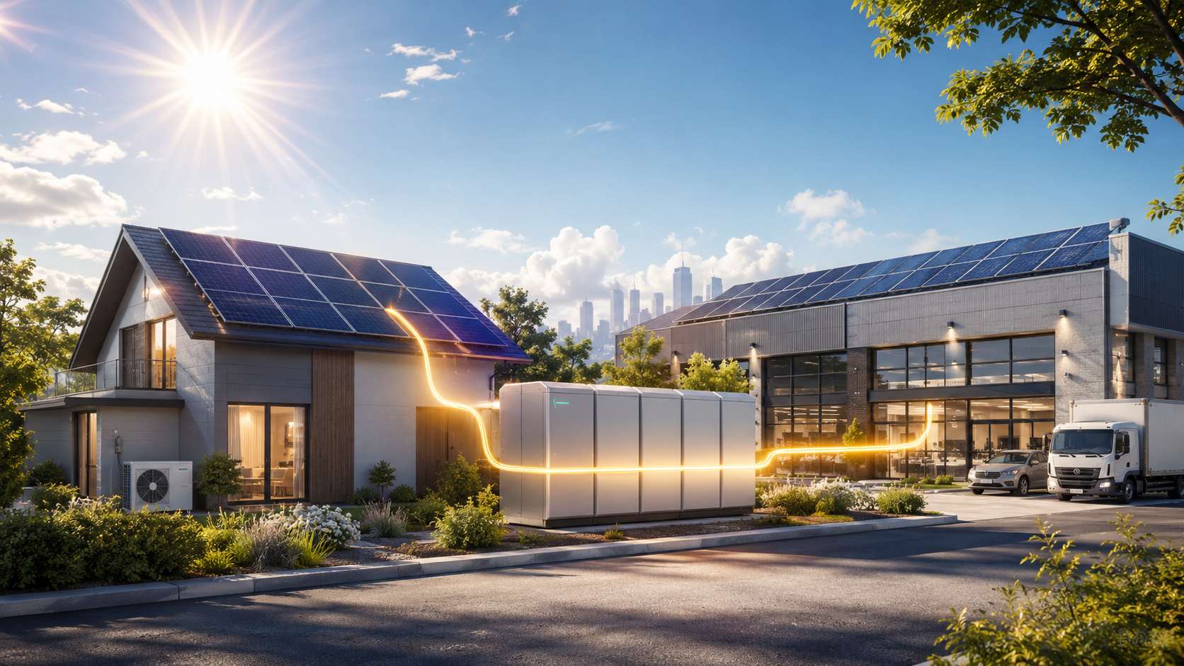 Solar Storage for Summer Peak Power