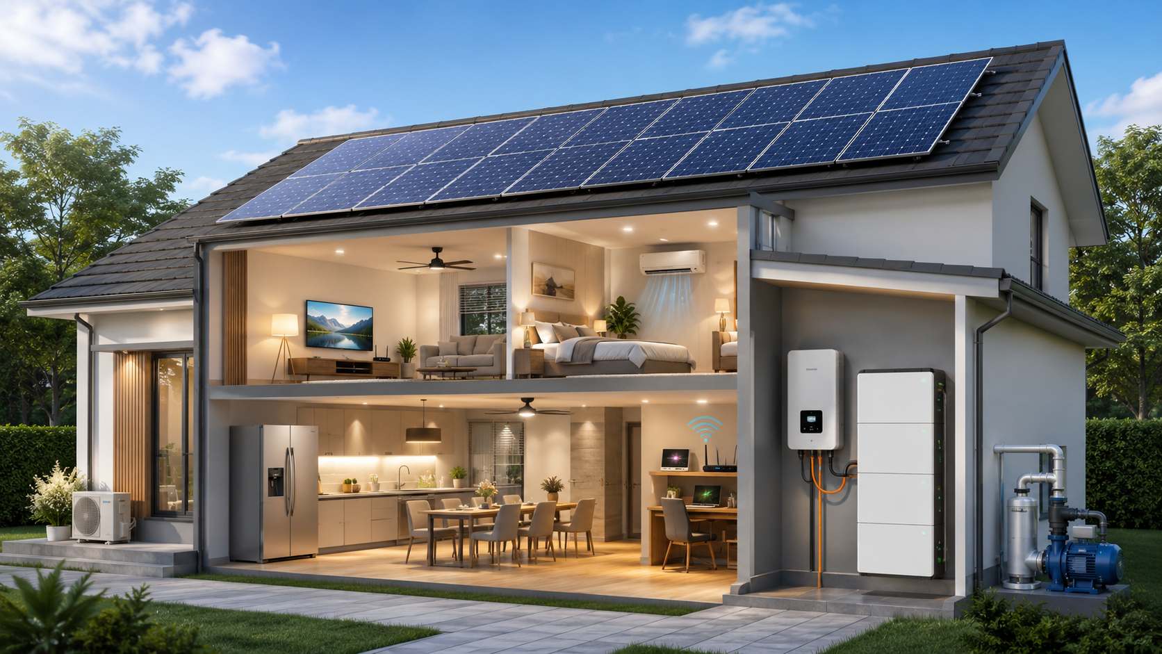 What Can a 15kW 30kWh Home Battery Run