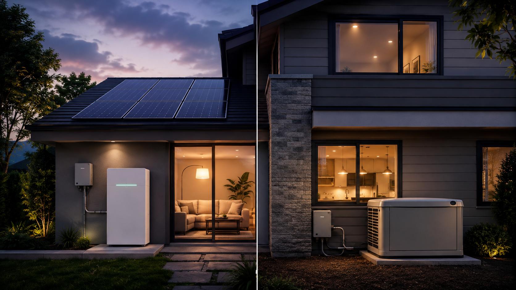 Residential Energy Storage vs Generator Which Backup Power Wins