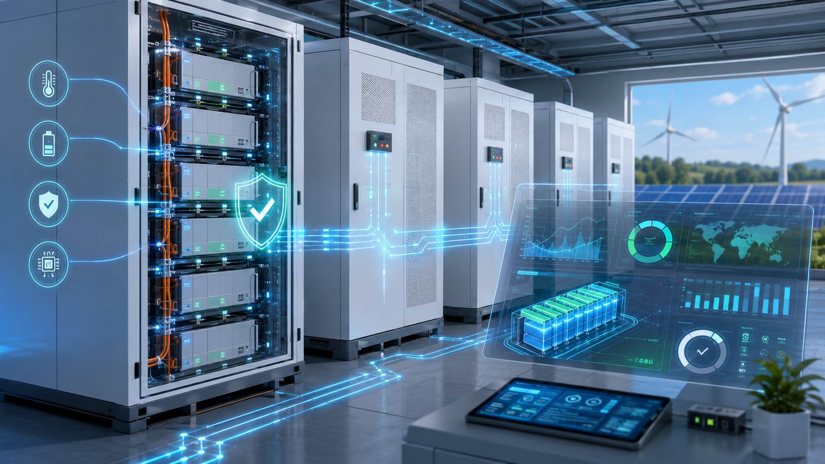 Safer Energy Storage How BMS Protects Battery Performance