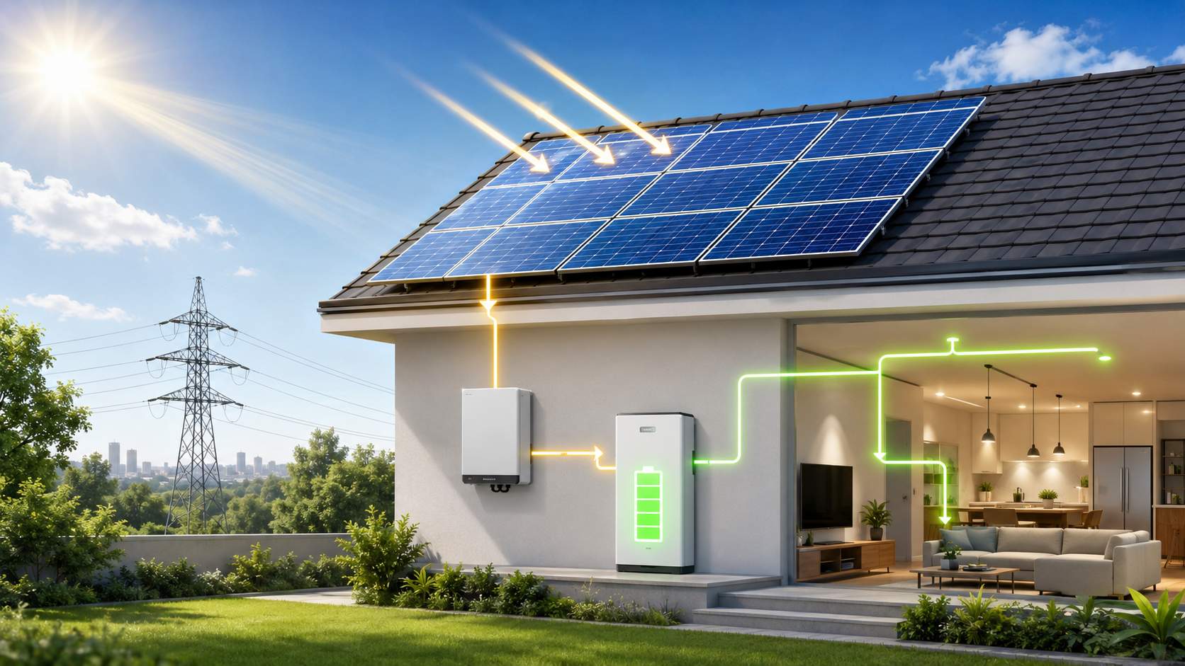 Solar Power Generation Principle How Sunlight Becomes Power