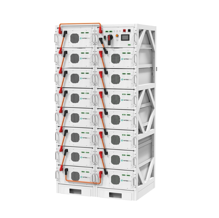 51.2V 314AH HV رف تركيب بطارية الليثيوم 225KWH 241KWH