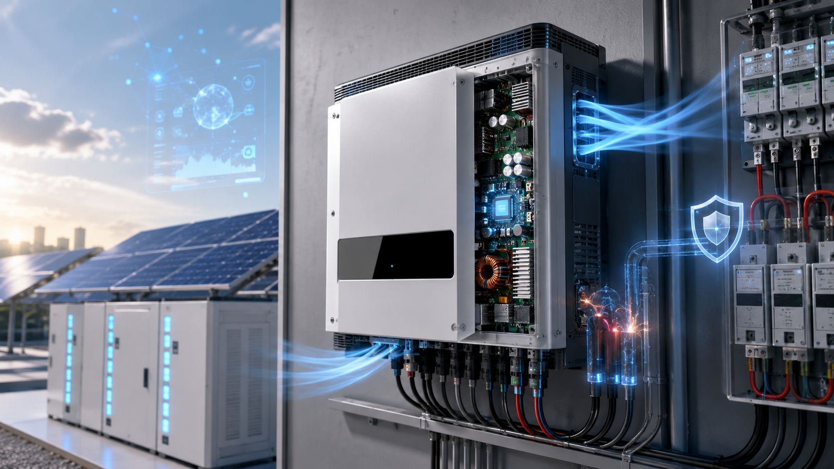 Solar Inverter Fire Risk How Modern Inverters Improve Safety